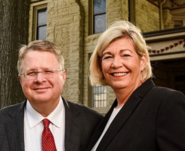 Photo of Frederick W. Schultz and Betsy K. Greene